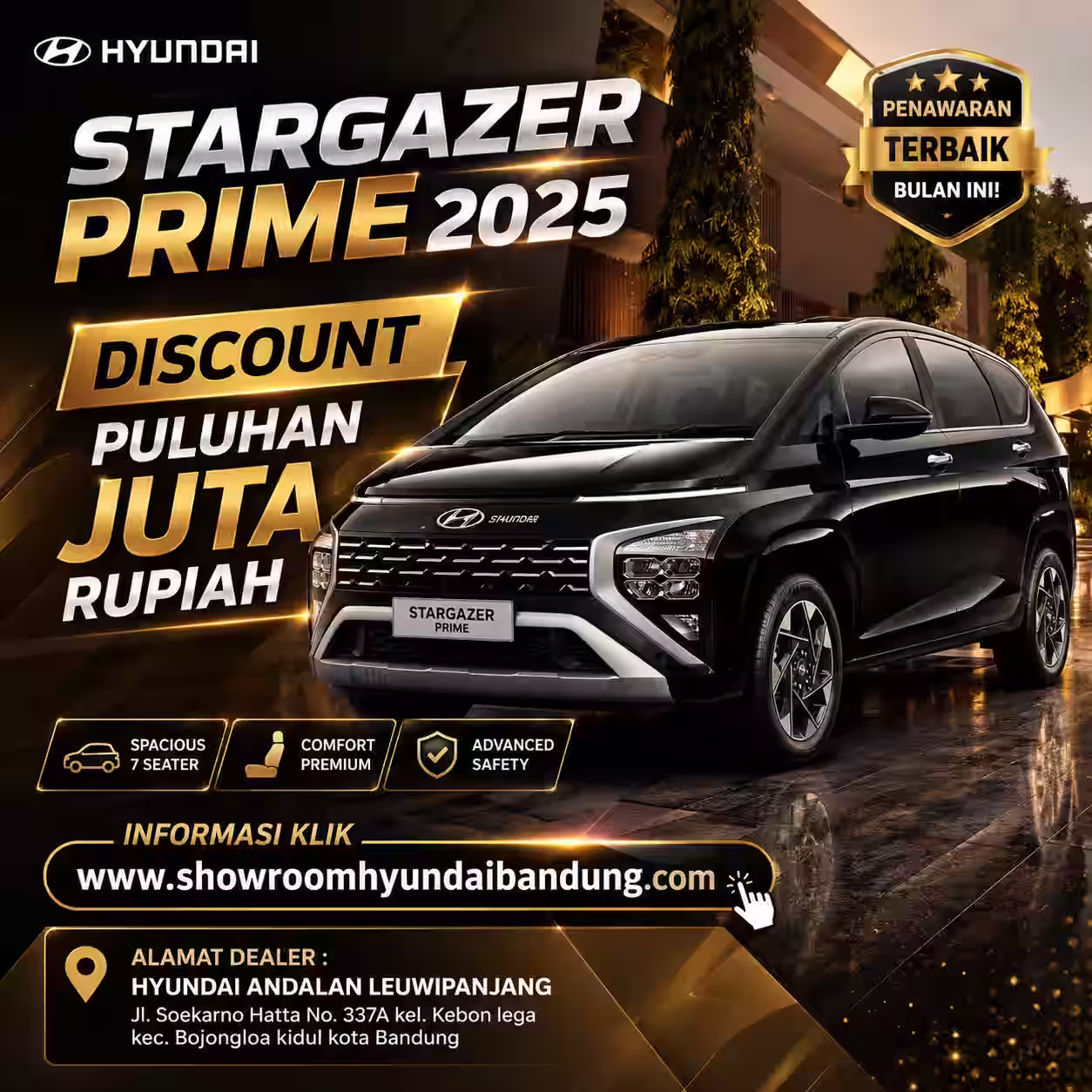 Promo Mobil Hyundai Type H Prime Bandung